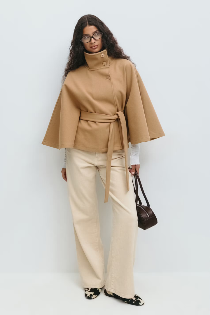 THALINDRAE – ELEGANT WOMEN’S BELTED COAT