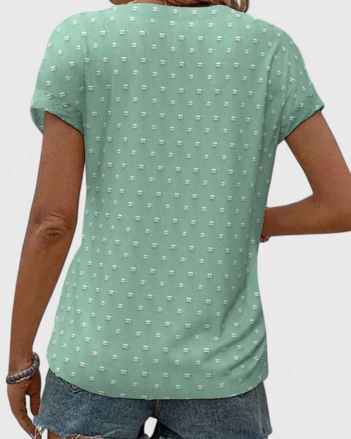 Christina™ | Comfortable V-Neck Shirt