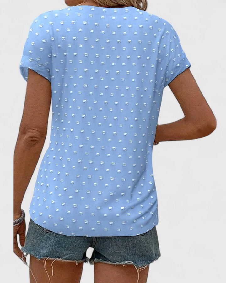 Christina™ | Comfortable V-Neck Shirt