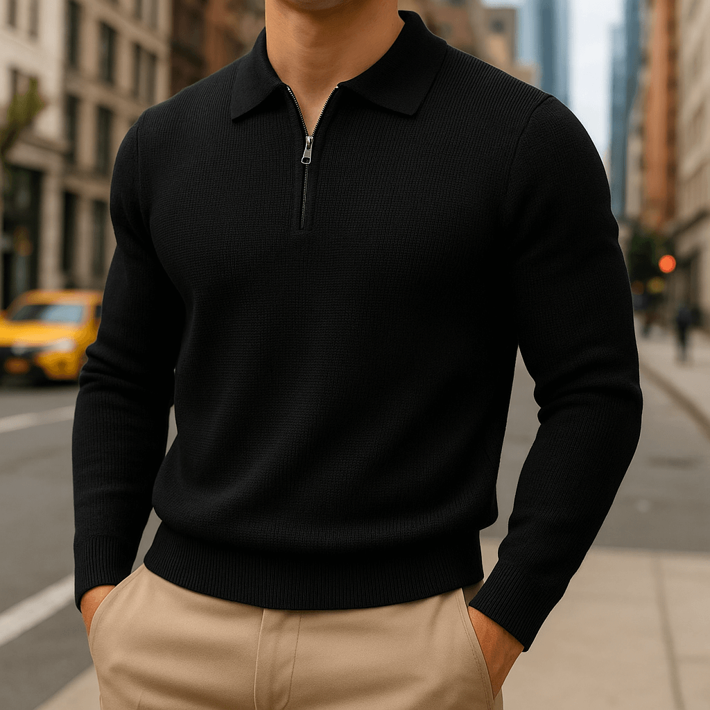 Ashton™ Half-Zip Polo Sweater