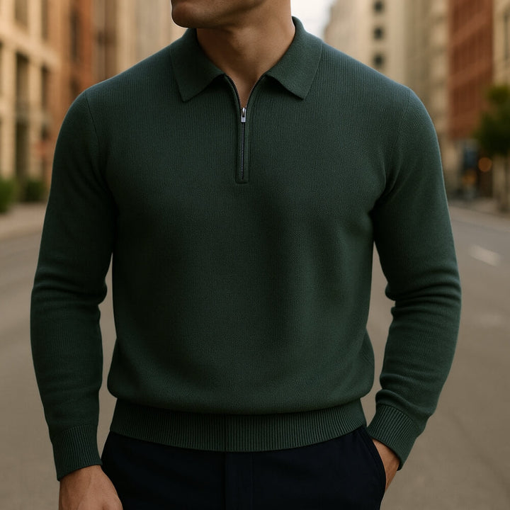 Ashton™ Half-Zip Polo Sweater