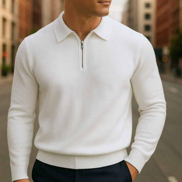 Ashton™ Half-Zip Polo Sweater