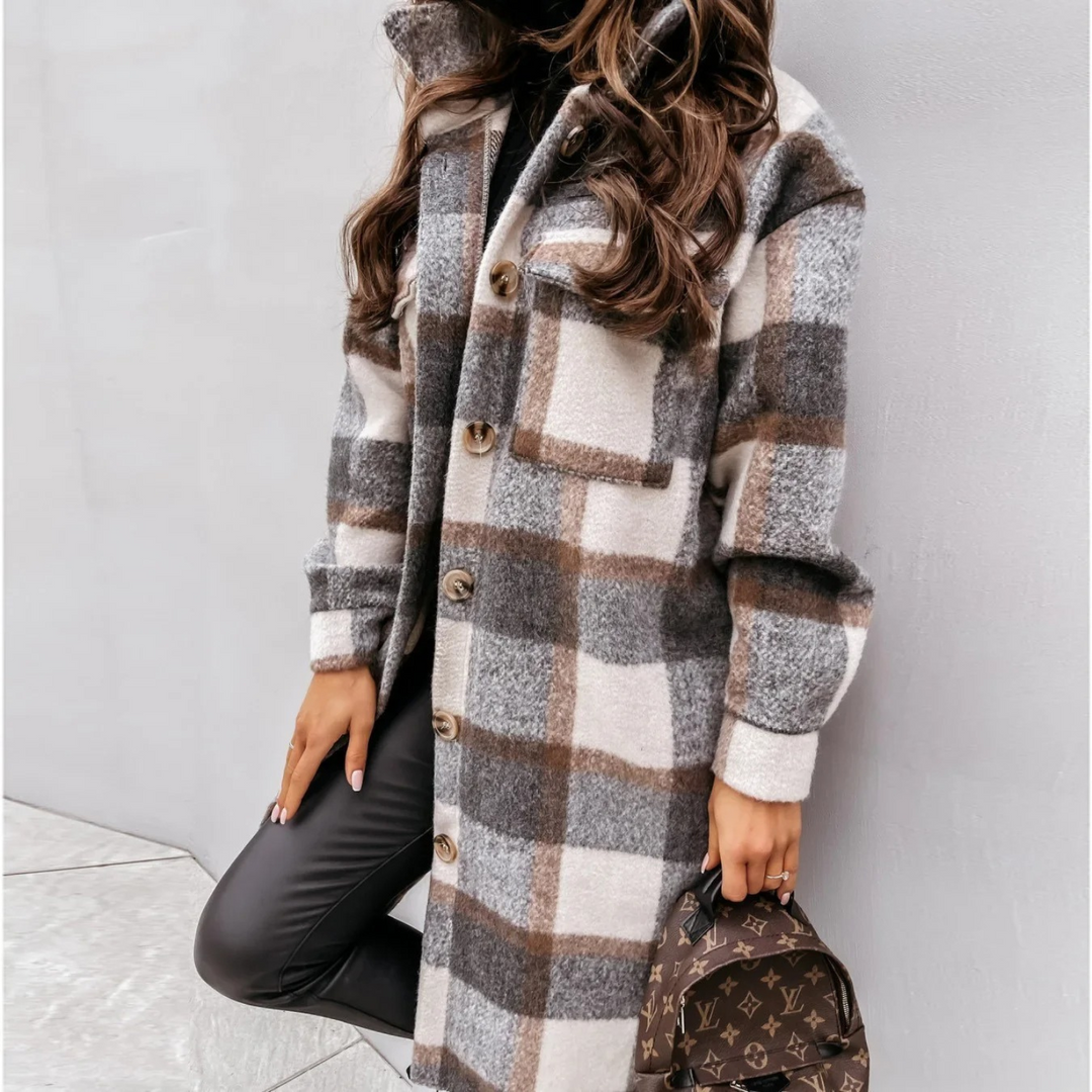 MERRIVALE | EVERYDAY CHECKED COAT