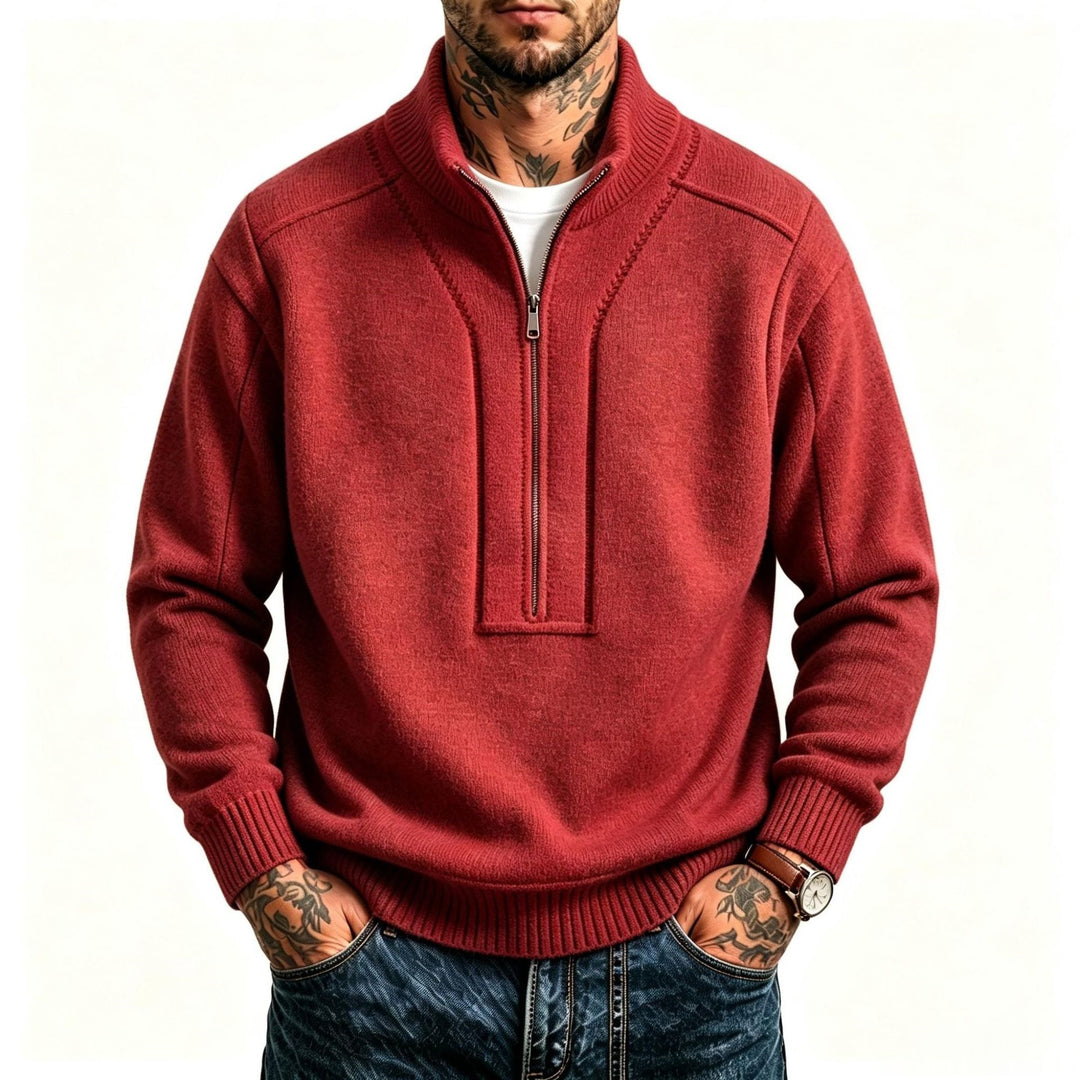 Bill | men's heavyweight quarter-zip sweater