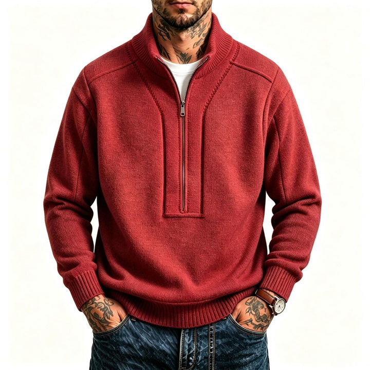 Bill | men's heavyweight quarter-zip sweater
