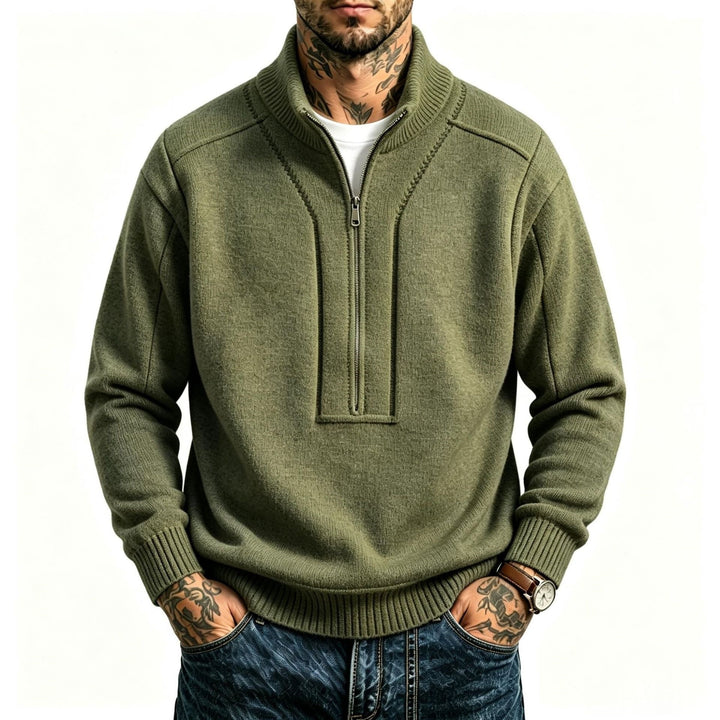Bill | men's heavyweight quarter-zip sweater