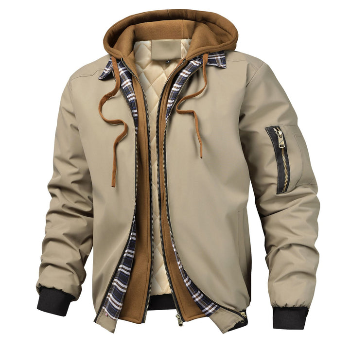 Brian | Men's Jacket Quilted Cotton Hoodie