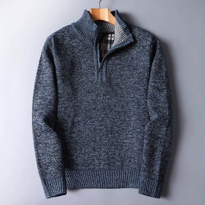 Dominic™ Fleece-Lined Half-Zip Sweater
