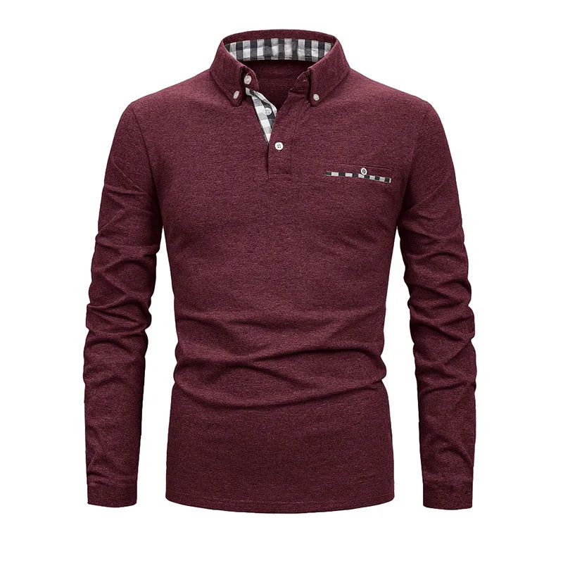 Kevin™ | Stylish Long-Sleeve Shirt