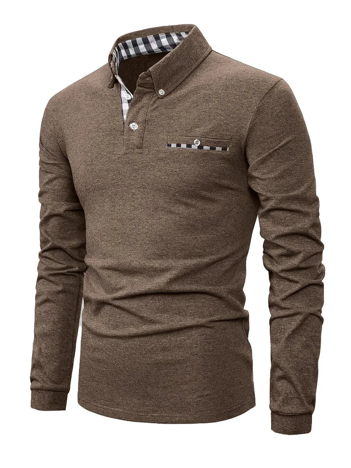 Kevin™ | Stylish Long-Sleeve Shirt
