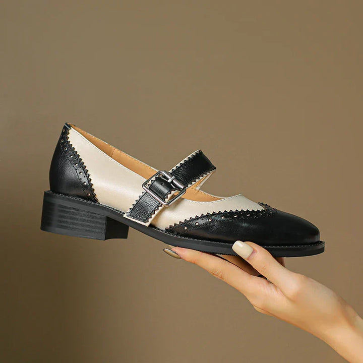 Miana | Leather Mary Janes