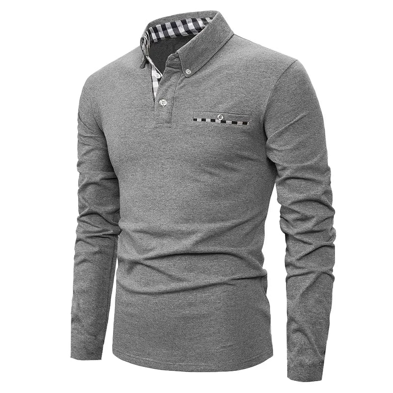 Kevin™ | Stylish Long-Sleeve Shirt