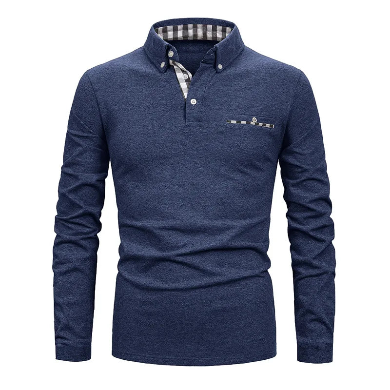 Kevin™ | Stylish Long-Sleeve Shirt