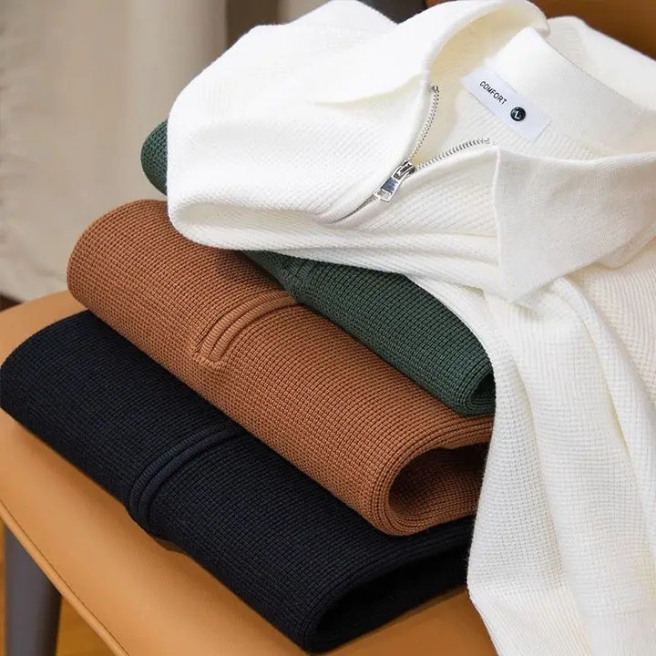 Ashton™ Half-Zip Polo Sweater