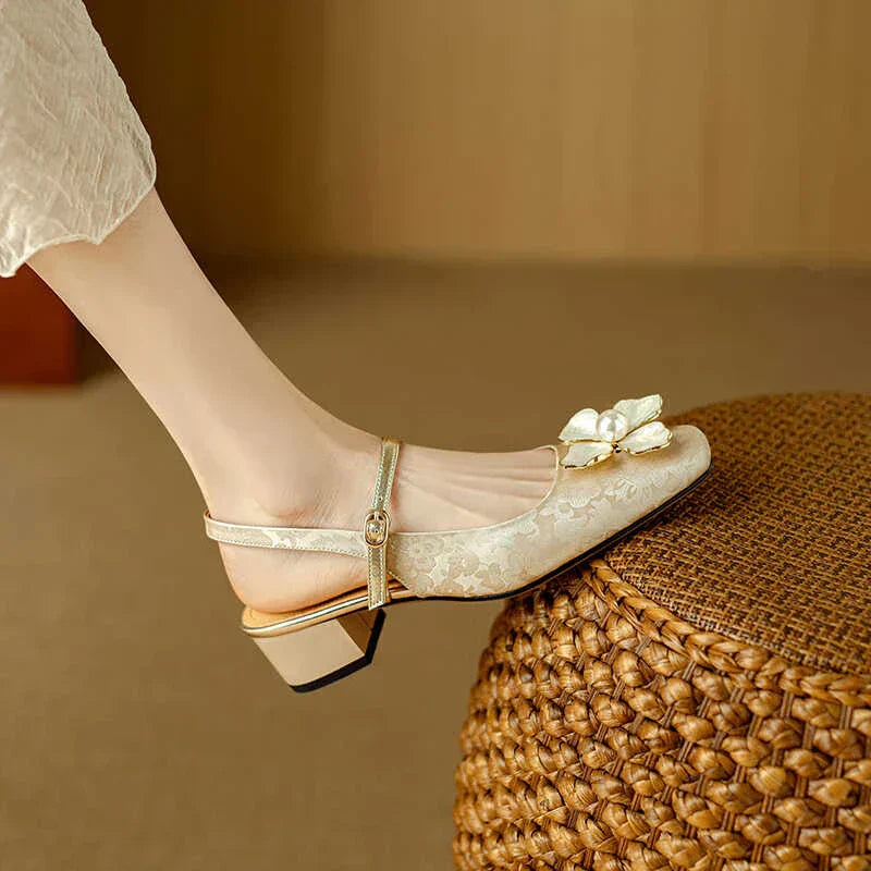 Eloise Elegant Slingback Pumps