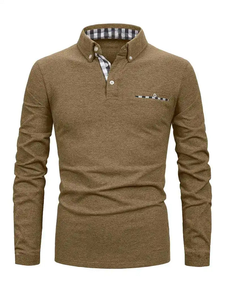 Kevin™ | Stylish Long-Sleeve Shirt
