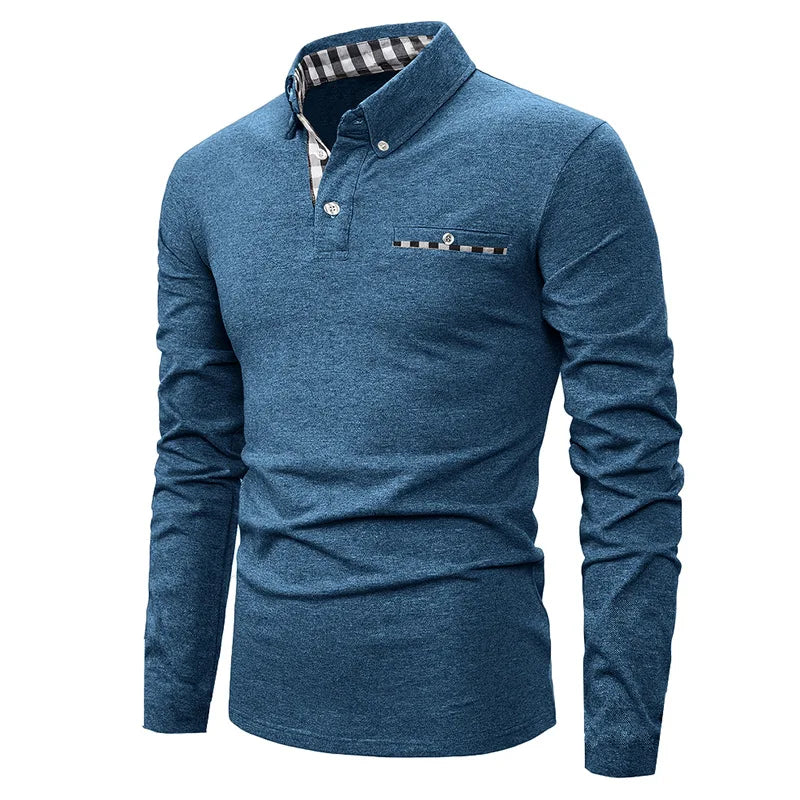 Kevin™ | Stylish Long-Sleeve Shirt
