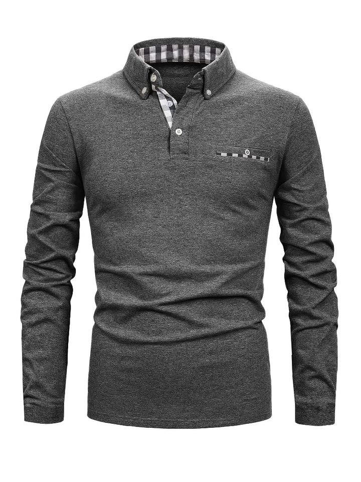 Kevin™ | Stylish Long-Sleeve Shirt