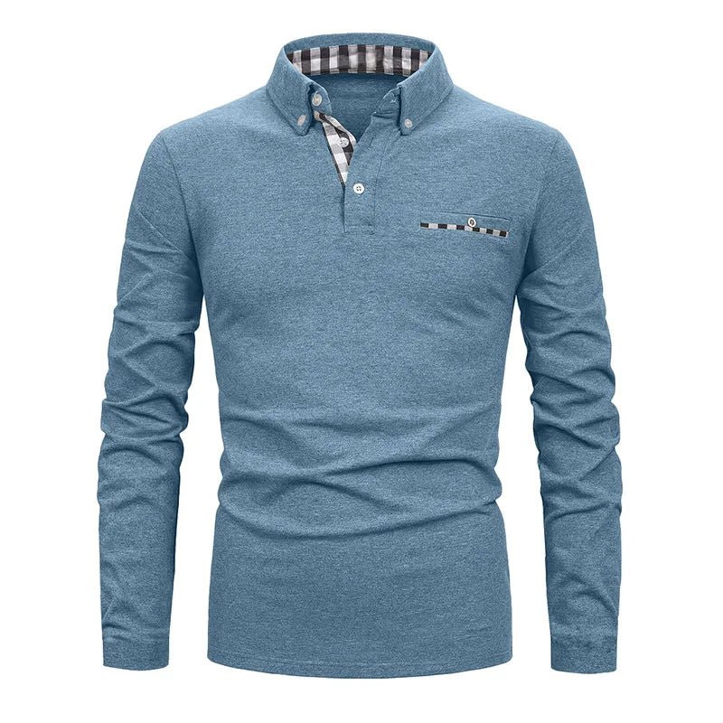 Kevin™ | Stylish Long-Sleeve Shirt