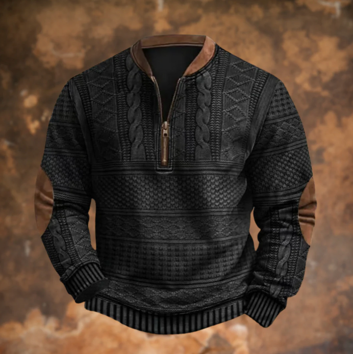 Dimitri™ Retro Zip-Up Sweater