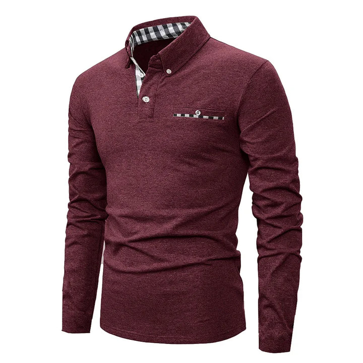 Kevin™ | Stylish Long-Sleeve Shirt