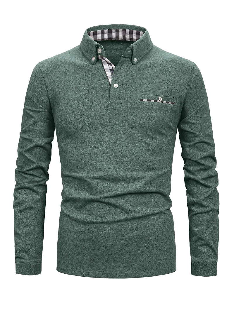 Kevin™ | Stylish Long-Sleeve Shirt