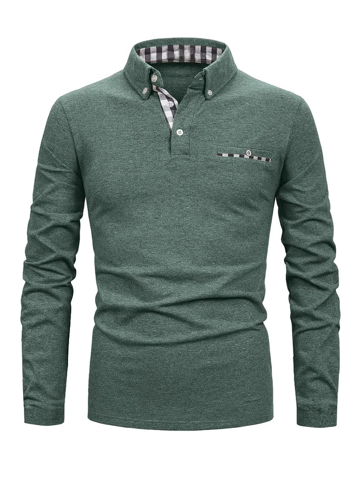 Kevin™ | Stylish Long-Sleeve Shirt