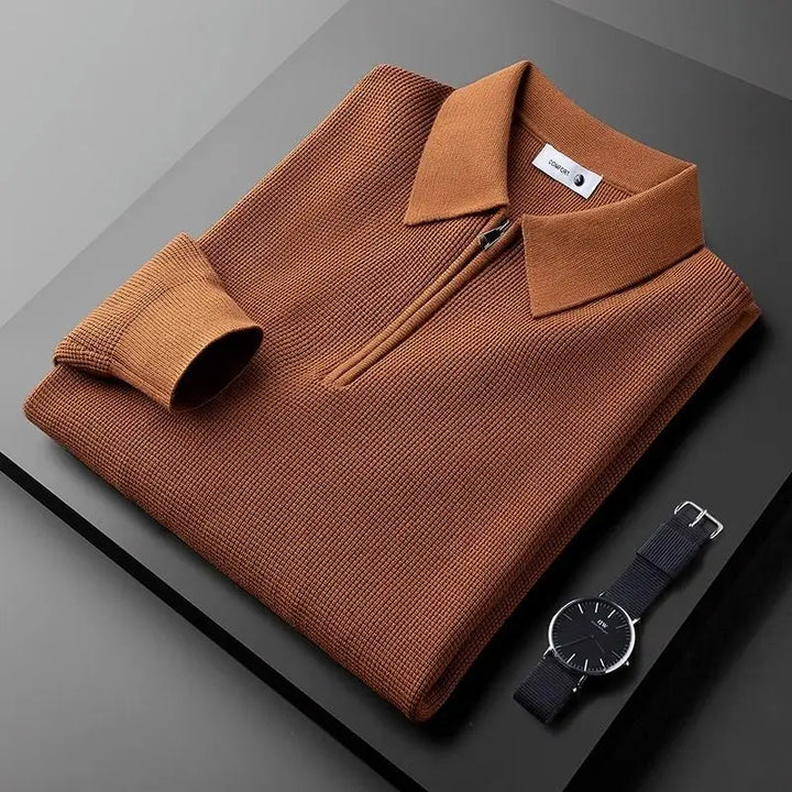 Ashton™ Half-Zip Polo Sweater