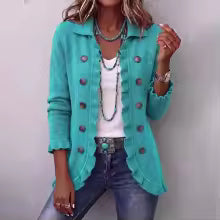 Eve Classic Ruffle Cardigan