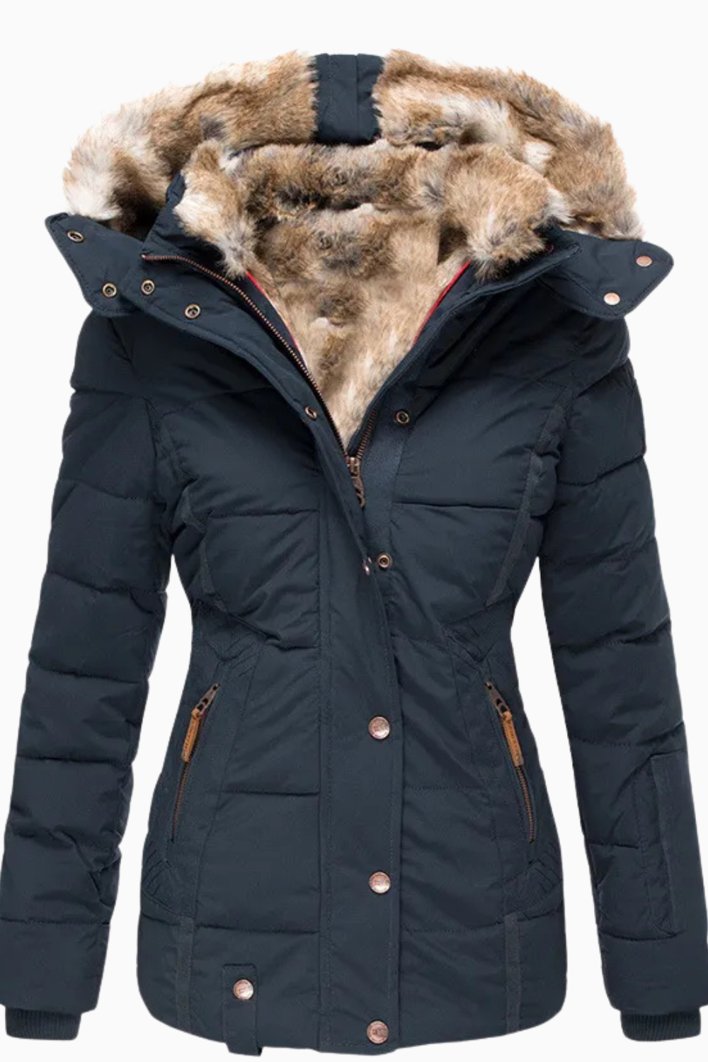 Grace | Comfortable Warm Winter Fur Jacket