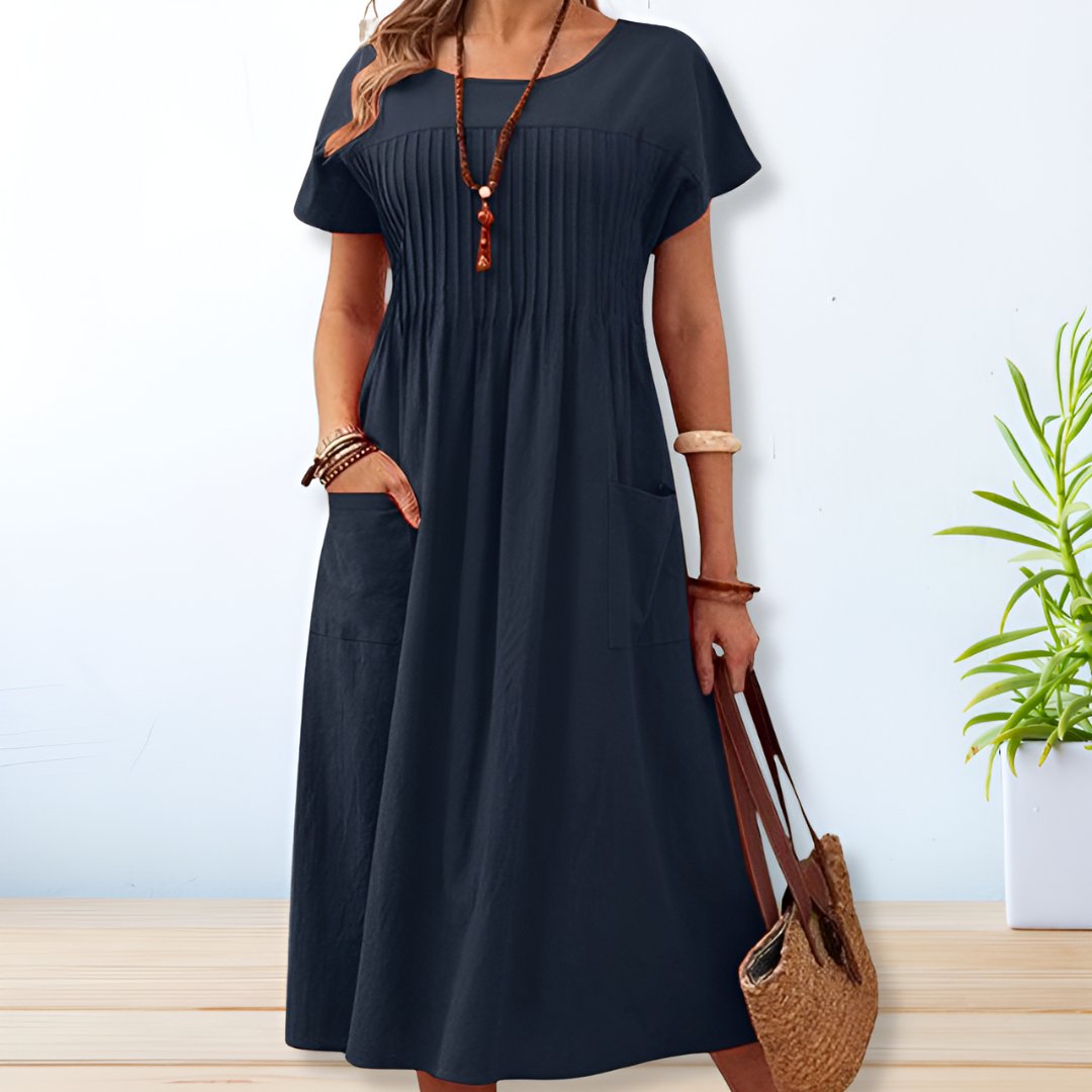 Brittany - Elegant Dress with Pockets