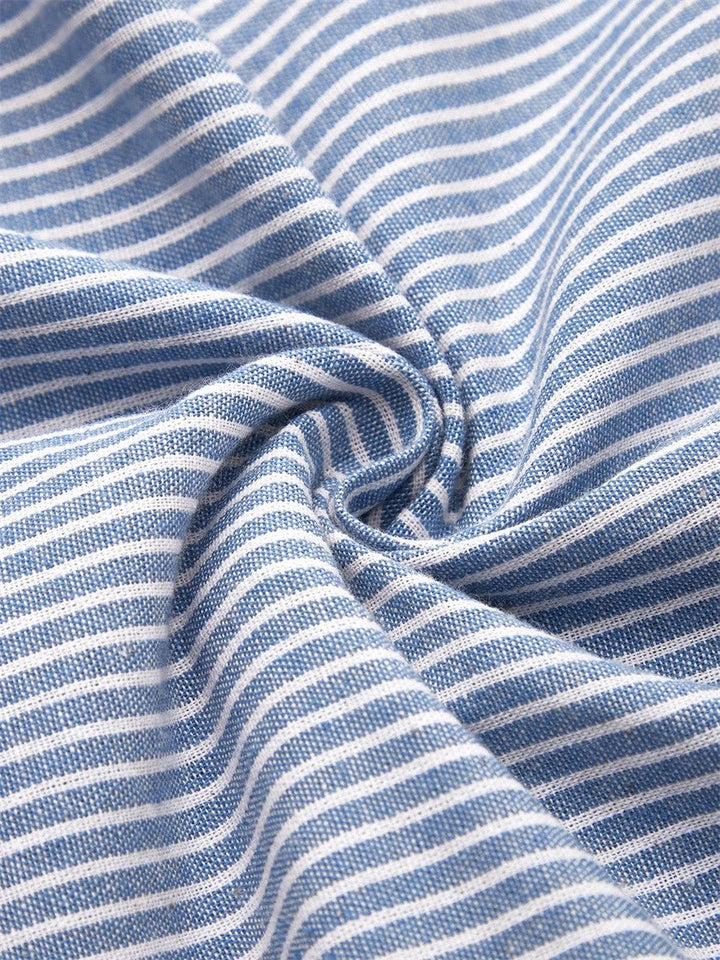 Wanda™ Striped Midi Dress-1