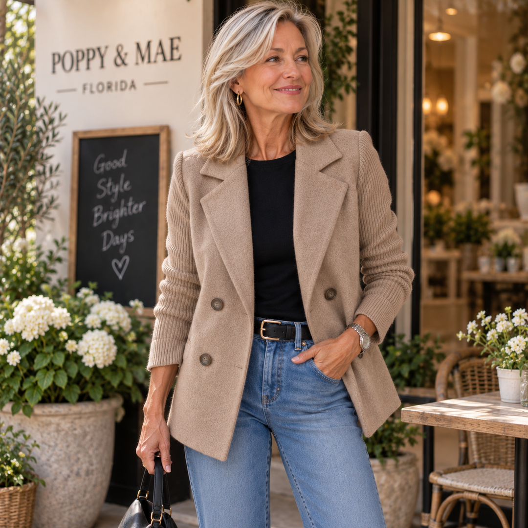 SASHA CASUAL BLAZER COAT
