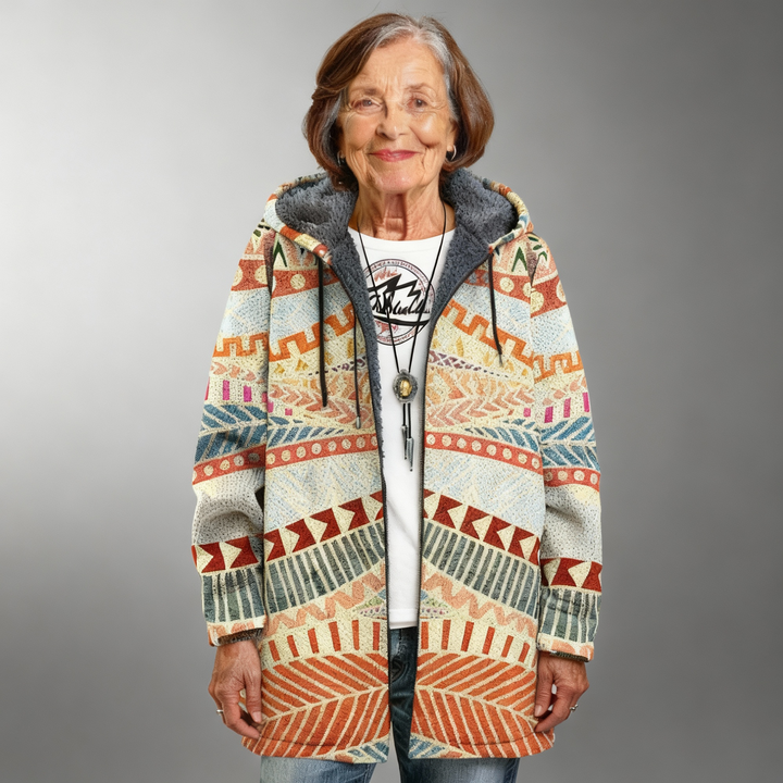 MIRRIN | LUXURIOUS CARDIGAN WITH ARTISTIC INSPIRATION
