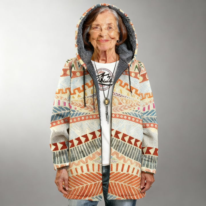 MIRRIN | LUXURIOUS CARDIGAN WITH ARTISTIC INSPIRATION