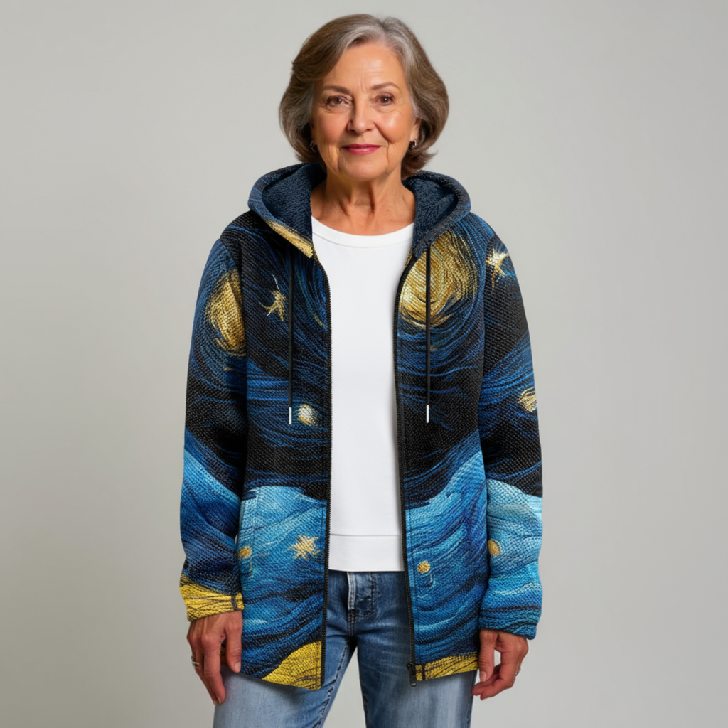 WAVERLEY | LUXURIOUS CARDIGAN WITH ARTISTIC INSPIRATION