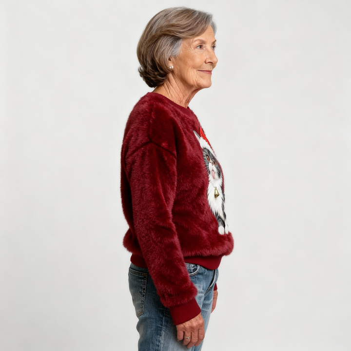 FREYA | CHRISTMAS FLANNEL JUMPER FOR WOMEN