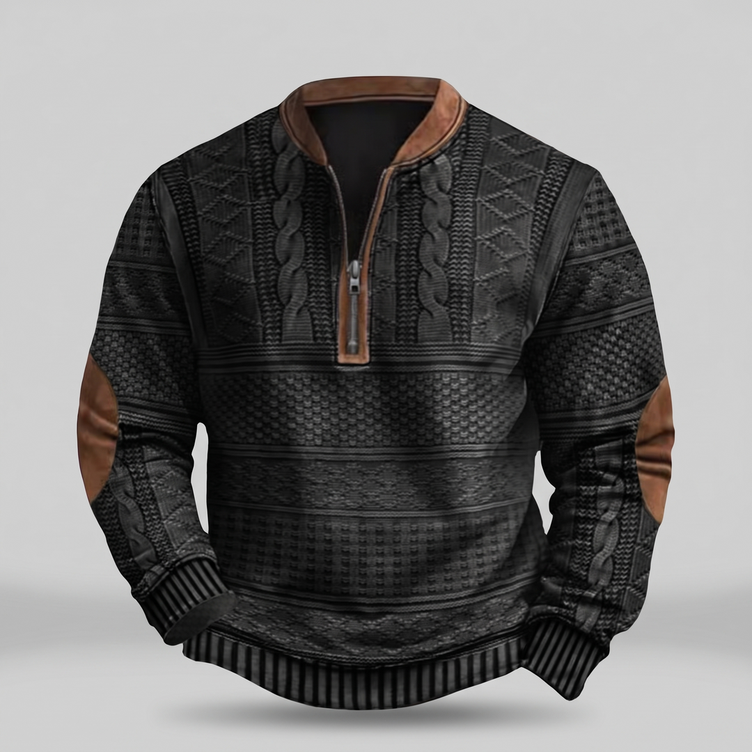 Dimitri™ Retro Zip-Up Sweater