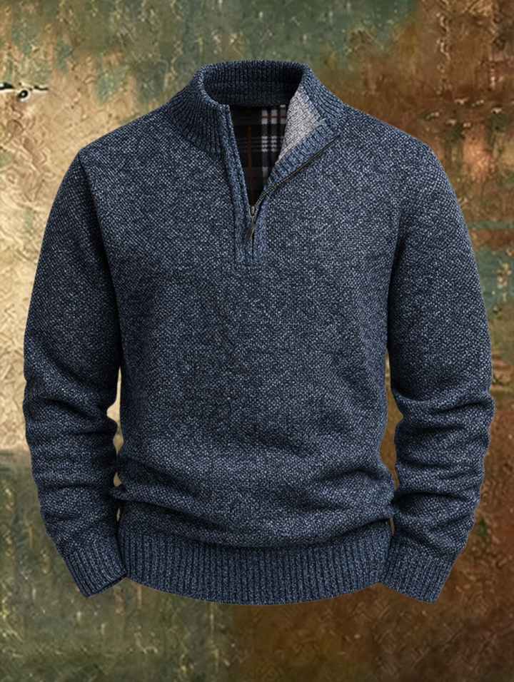 Dominic™ Fleece-Lined Half-Zip Sweater