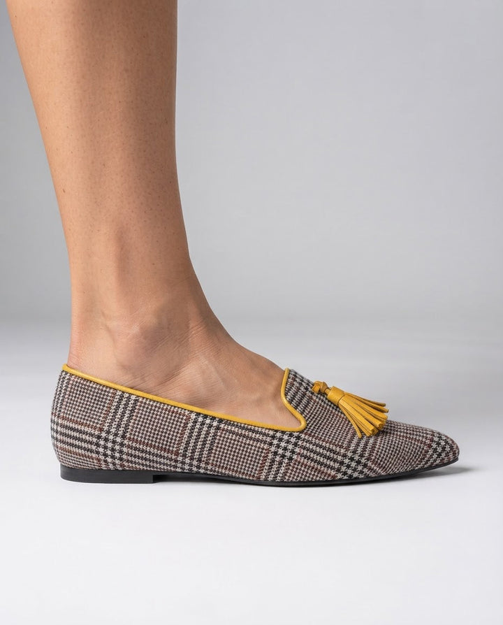 Livia | Pointed Toe Slip-On Flats