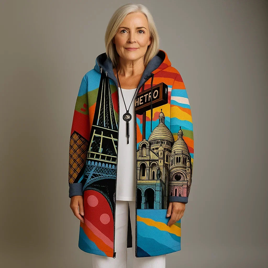 MARLEE | LUXURIOUS CARDIGAN WITH ARTISTIC INSPIRATION